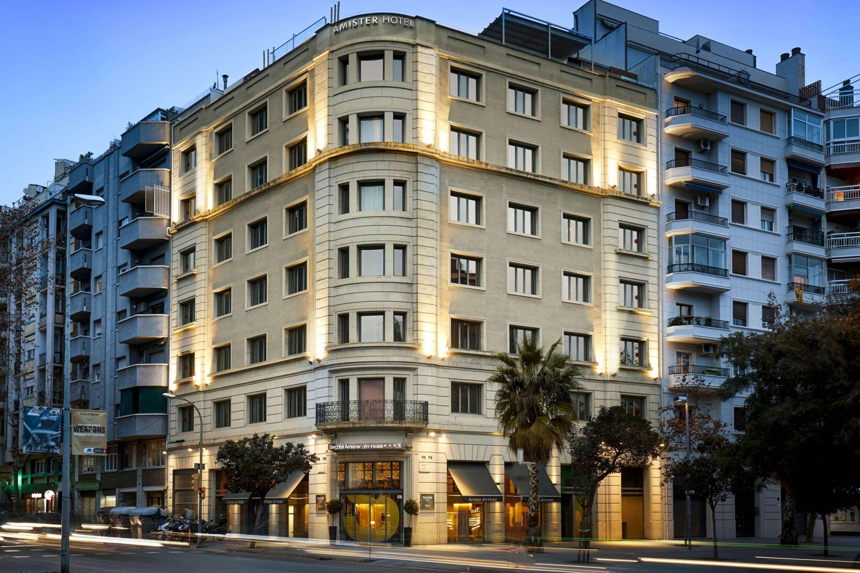 Sercotel Amister Art Hotel Barcelona Exterior photo